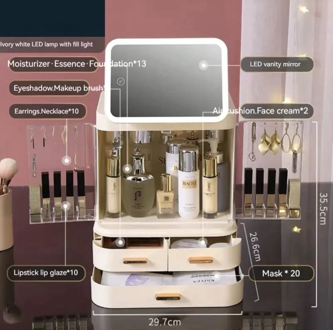 makeup box connectée