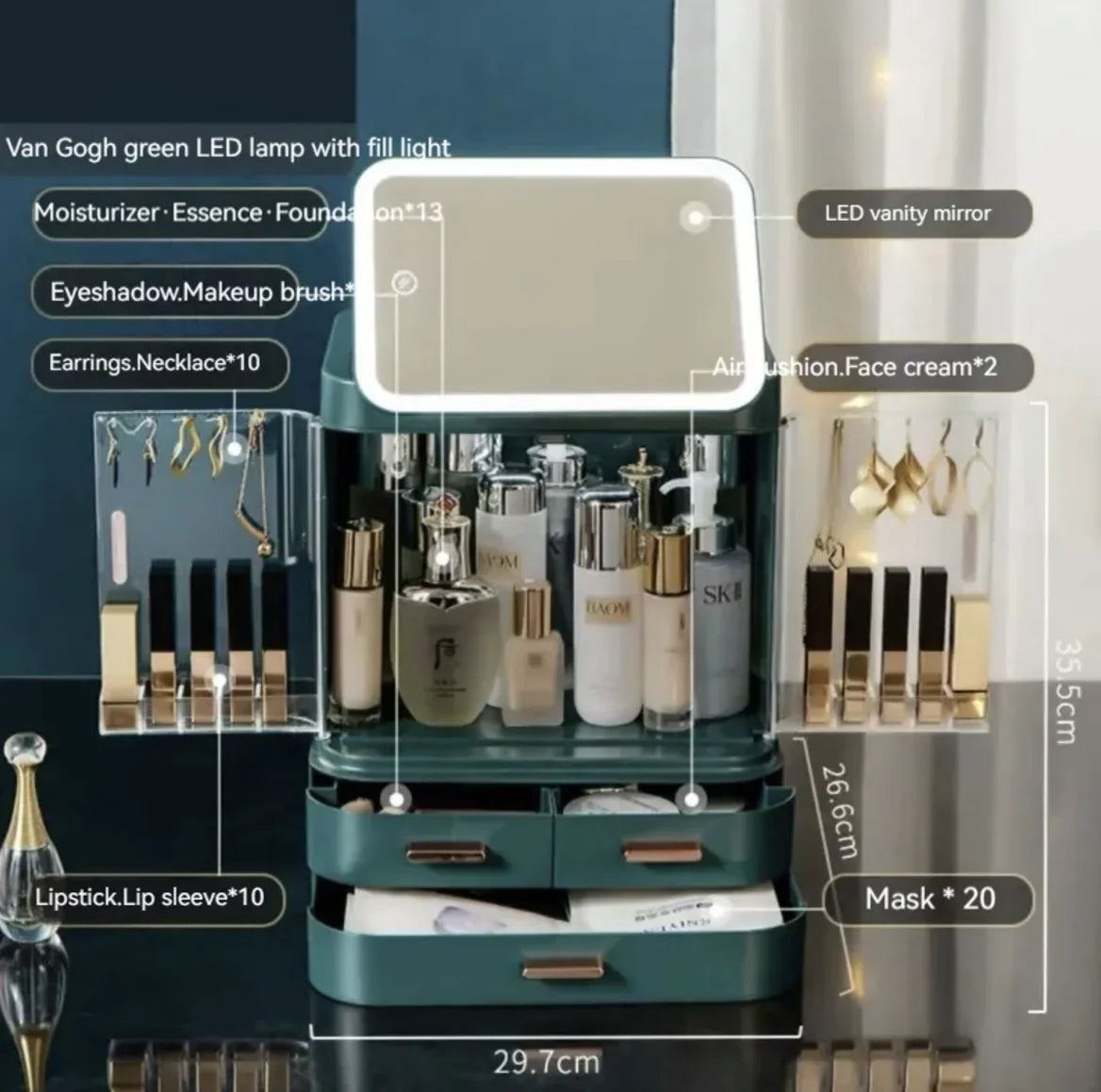 makeup box connectée